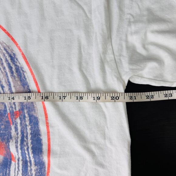 White Graphic Tee by Lavenge - Picture 8 of 10